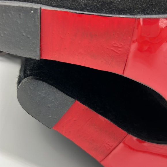 Louboutin Pouliche Suede Fringe boots - Picture 9 of 9